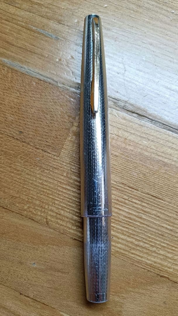 【特価】Teikin/18k万年筆＆PARKER /ボールペン 2本セット