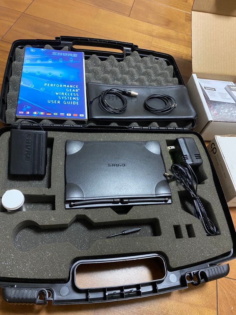 Yamaさん専用　shure ワイヤレスマイク　ヘッドセットは新品