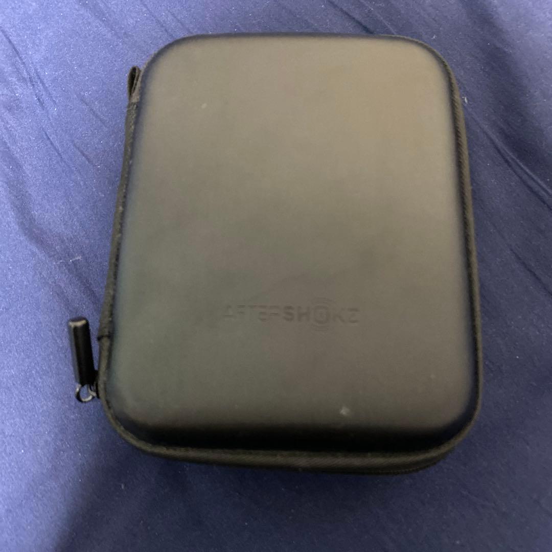 AfterShokz : 骨伝導イヤホン グレー （収納ケース付き）