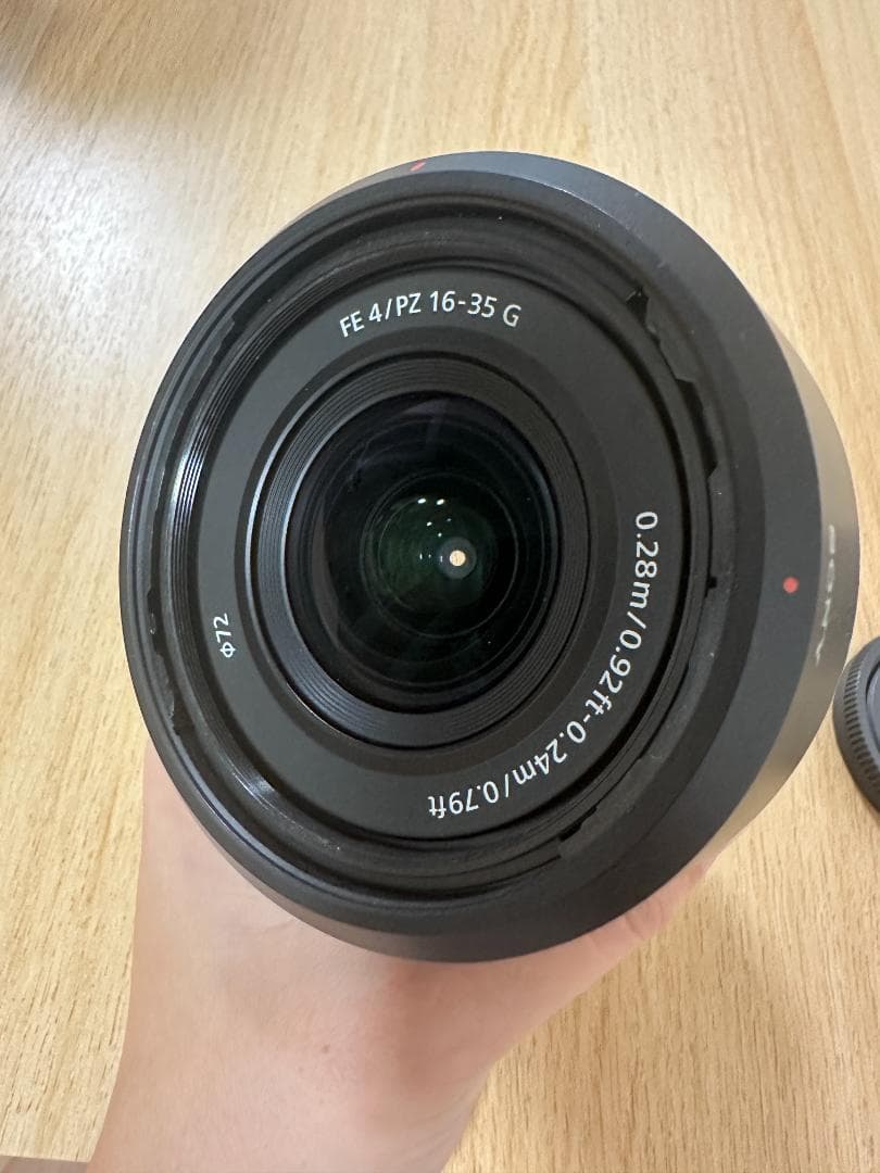 レンズ(ズーム) Sony FE 4/PZ 16-35 G 72mm