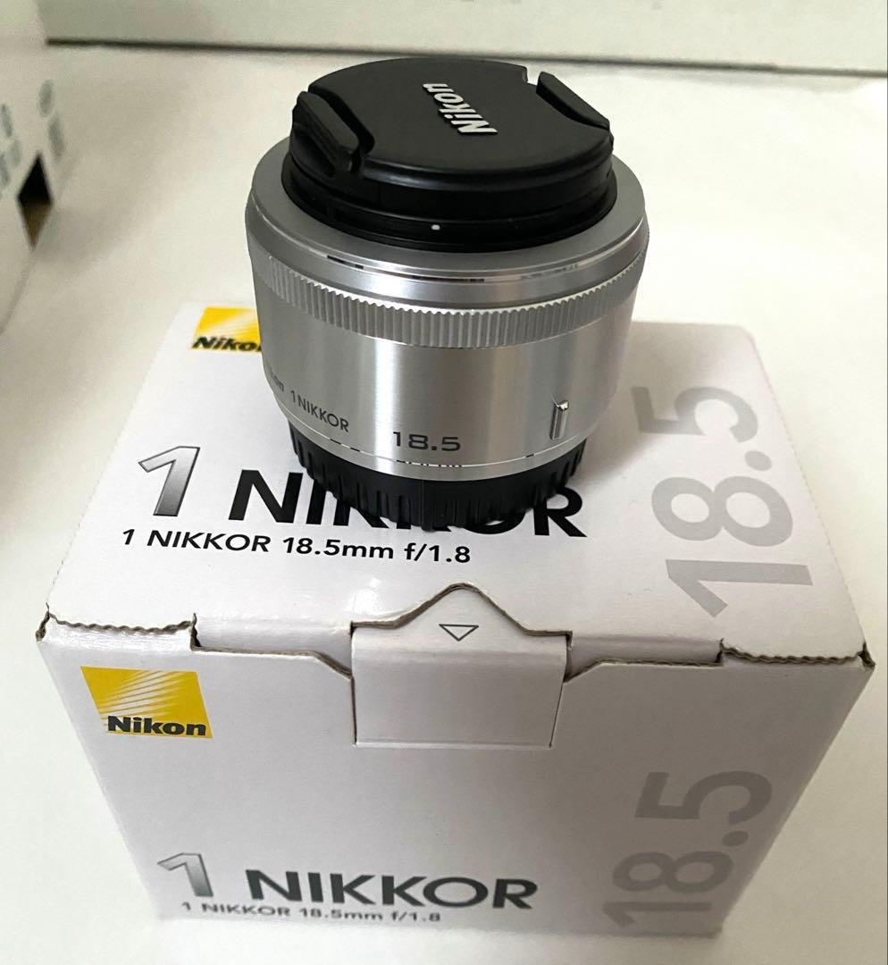 Nikon1 J5 ミラーレス ダブルレンズキット /シルバー J5WLKSL