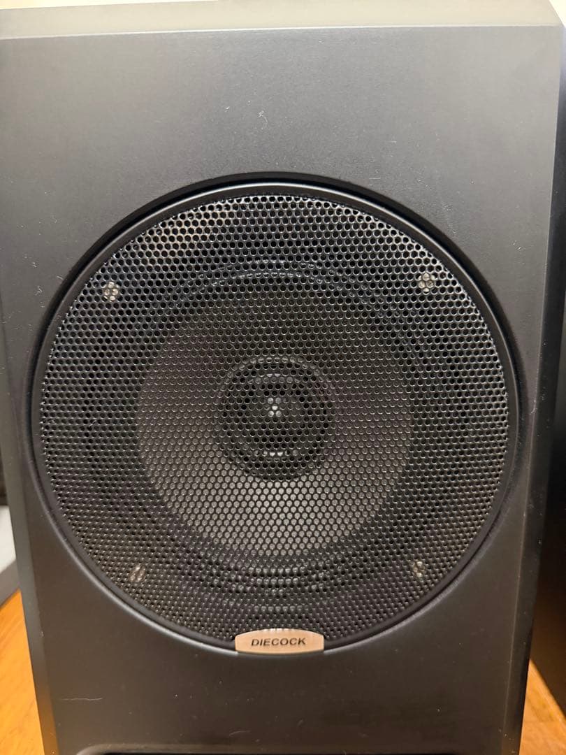 DIECOCK ブラック スピーカー ペア