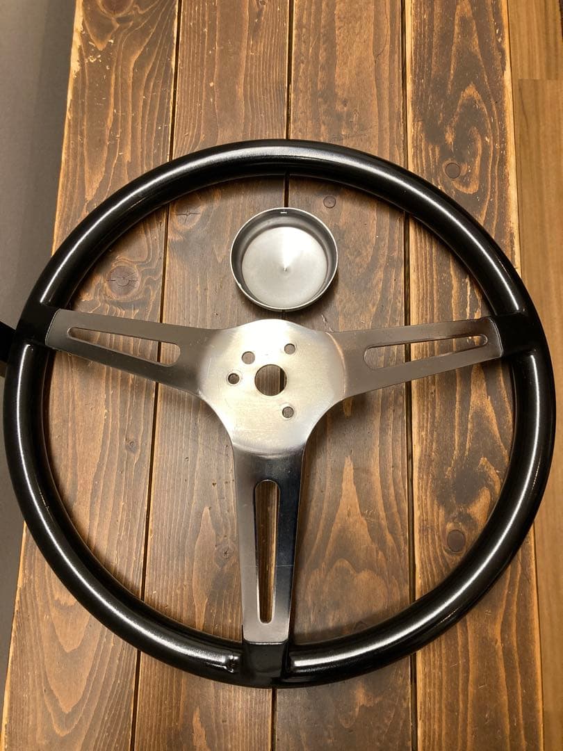 ムーンアイズ　ステアリング　38φ 38cm 絶版デザイン　ブラック