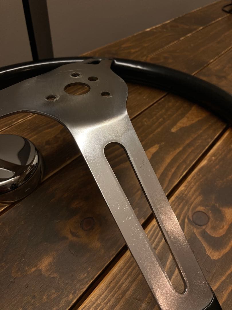 ムーンアイズ　ステアリング　38φ 38cm 絶版デザイン　ブラック