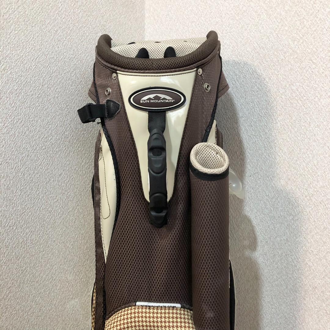 希少 SUN MOUNTAIN ゴルフ キャディバッグ サンマウンテン 14分割