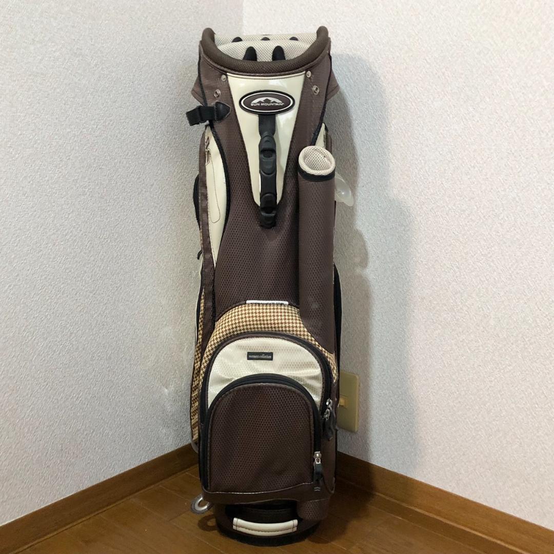 希少 SUN MOUNTAIN ゴルフ キャディバッグ サンマウンテン 14分割