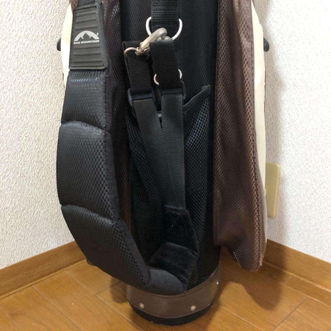 希少 SUN MOUNTAIN ゴルフ キャディバッグ サンマウンテン 14分割