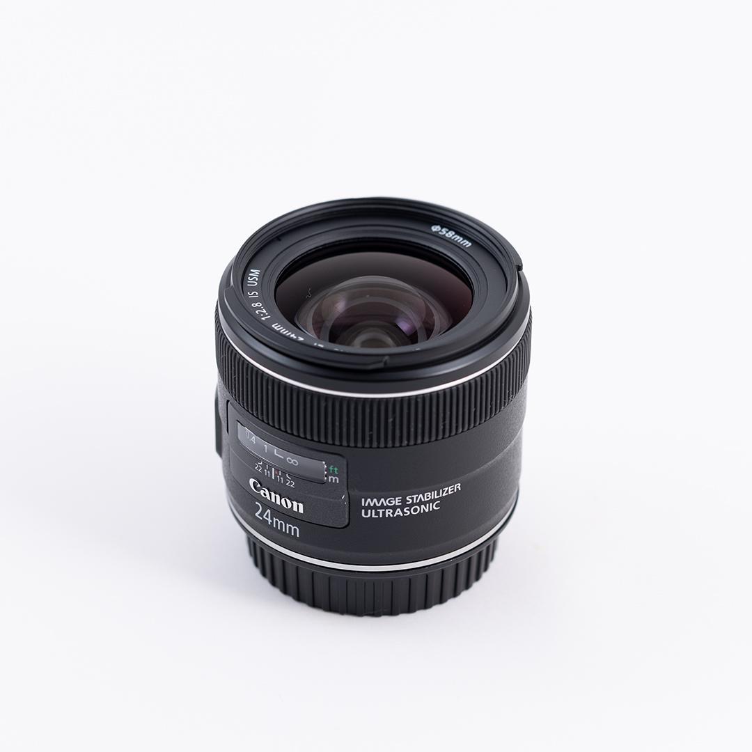 Canon EF24mm F2.8 IS USM レンズ　キレイ