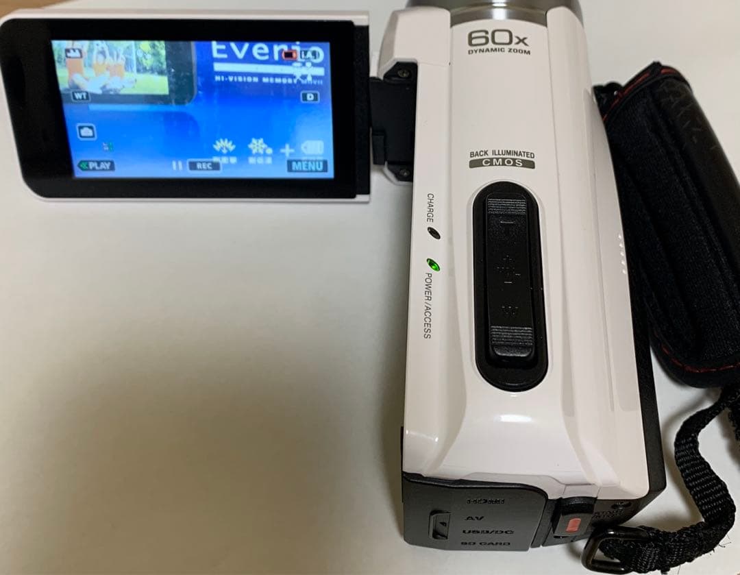 JVC Everio GZ-F117-w エブリオ ビデオカメラ