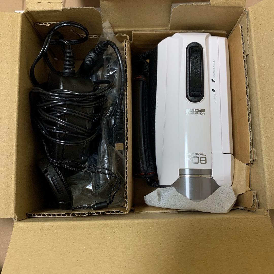 JVC Everio GZ-F117-w エブリオ ビデオカメラ