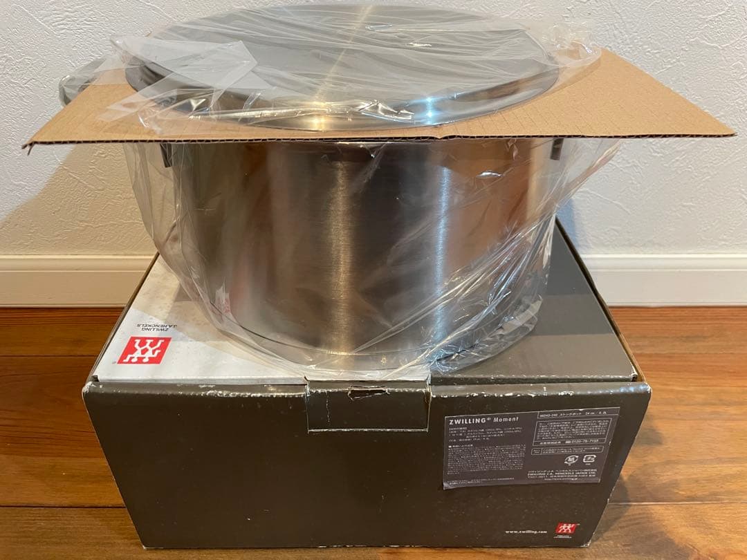 新品　未使用　ZWILLING Moment 両手鍋 大　６Ｌ　ヘンケルス