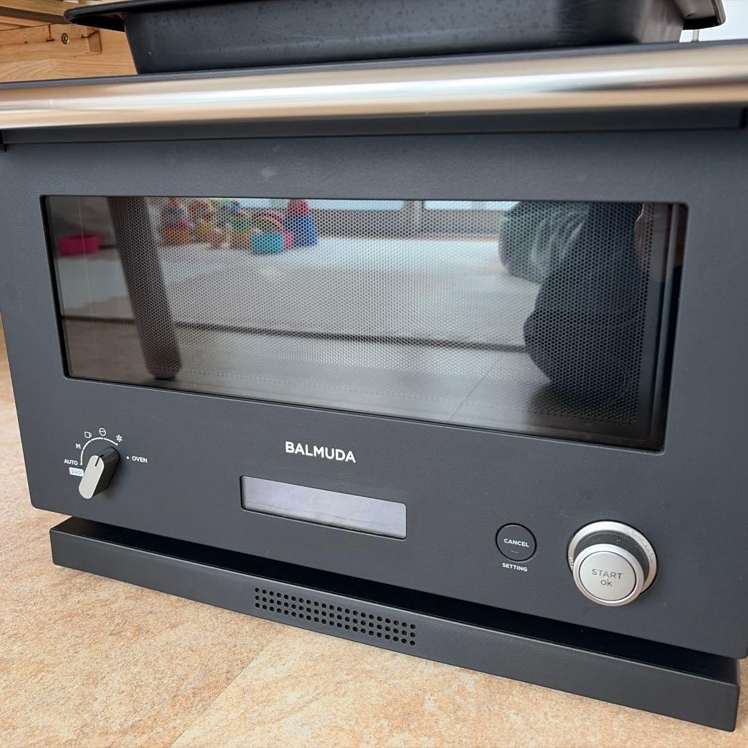 BALMUDA オーブンレンジ ブラック　K04A-BK