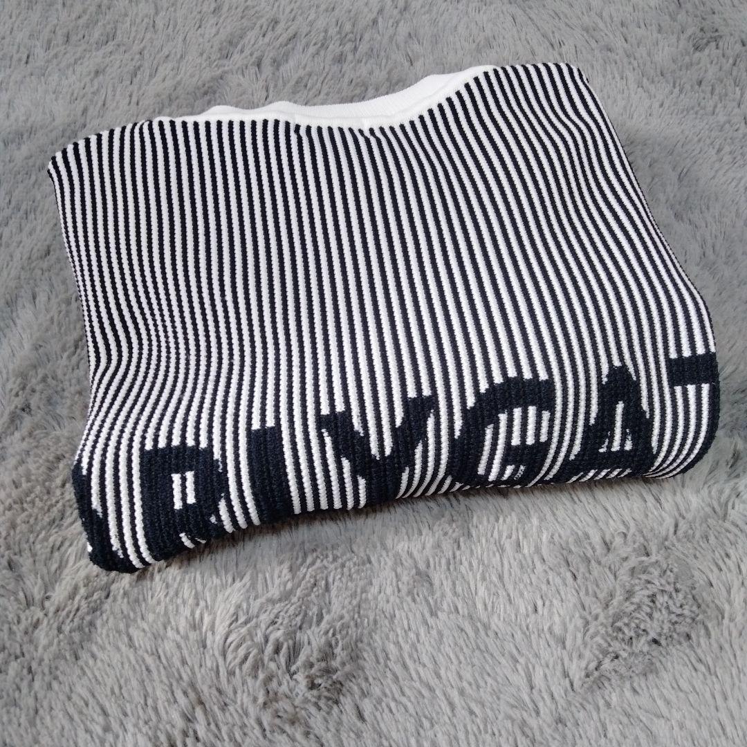 【極美品】PEARLY GATES☆ビッグロゴ☆ニット☆LL ゴルフ/スポーツ