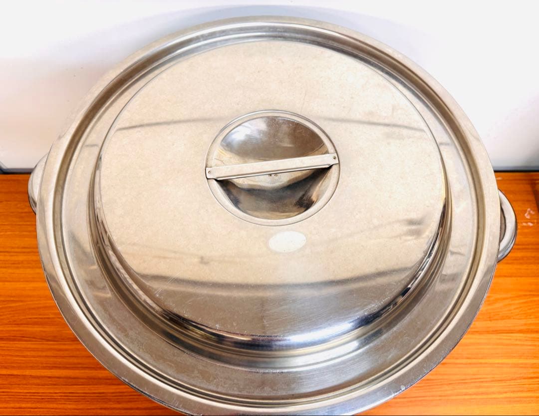 業務用 寸胴鍋 40cm 約48L SUS316 蓋付き ステンレス