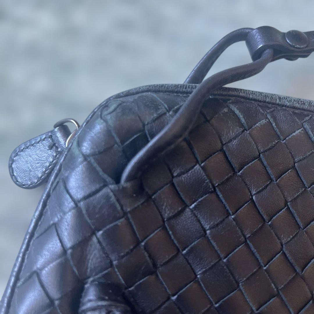 BOTTEGA VENETAイントレチャートショルダーバッグ