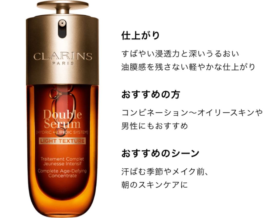 ダブルセーラム 75ml 2本セット‼️