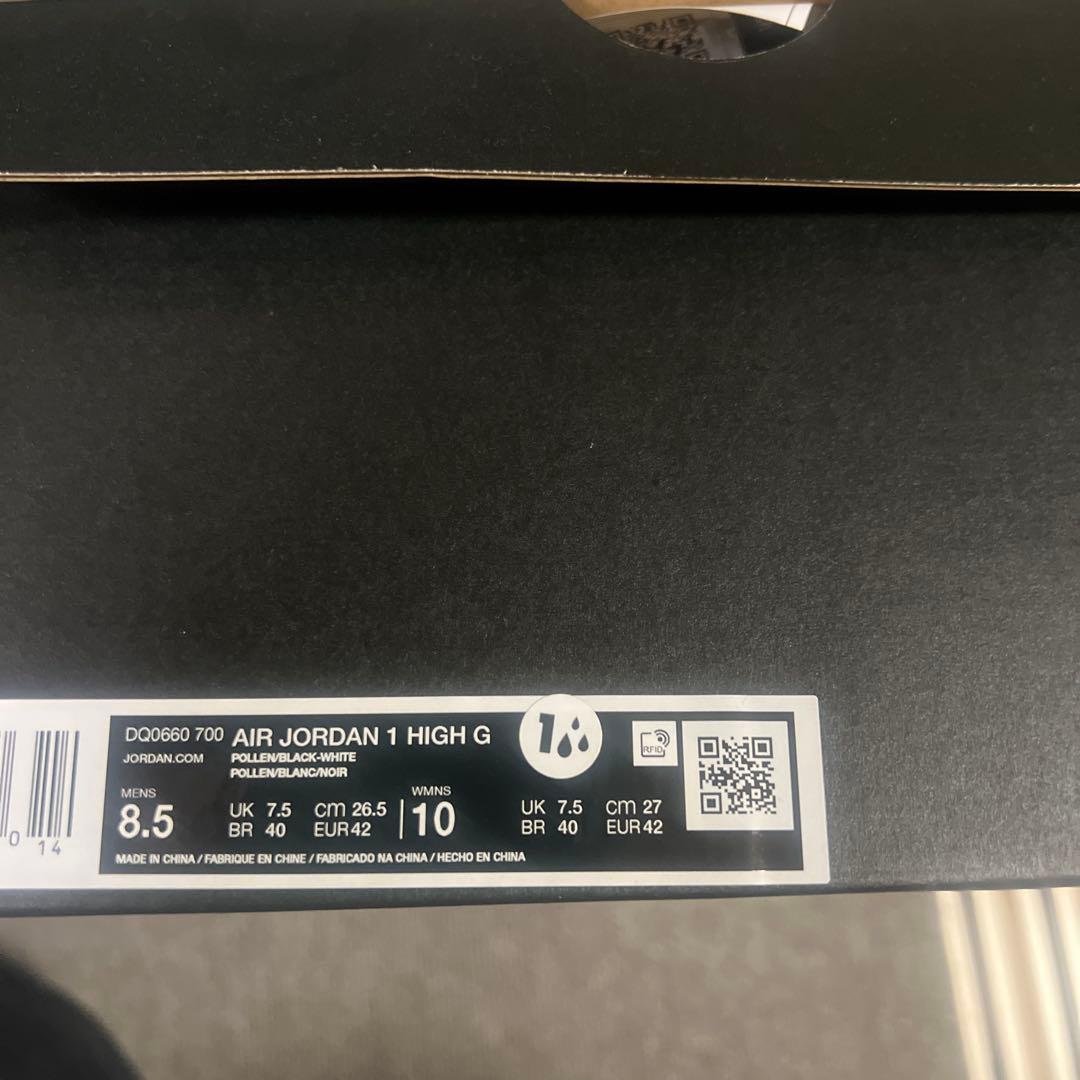 Air Jordan 1 High G ゴルフシューズ26.5cm pollen