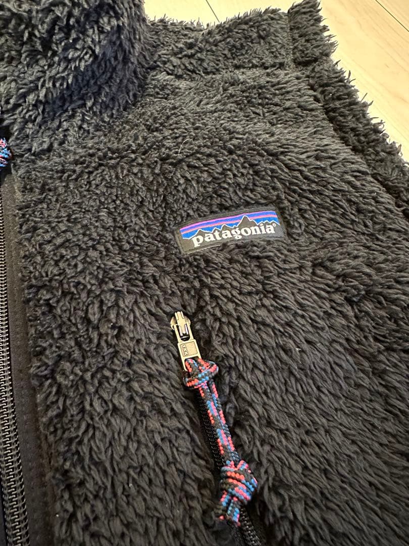 パタゴニア フリース ベスト ブラック メンズ M