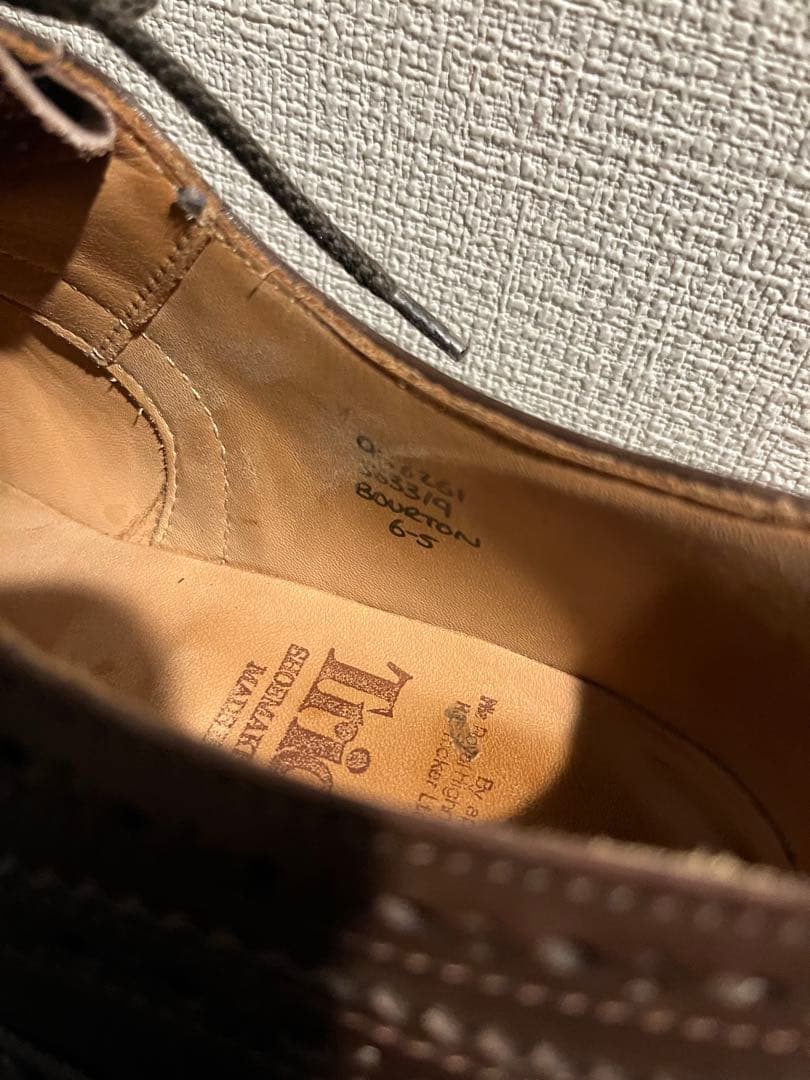 【本日まで】Tricker's エスプレッソバーニッシュダービー