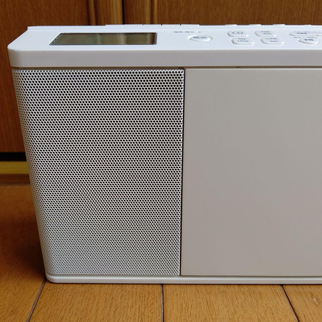 TOSHIBA SD/USB/CDラジオ TY-CX700-W