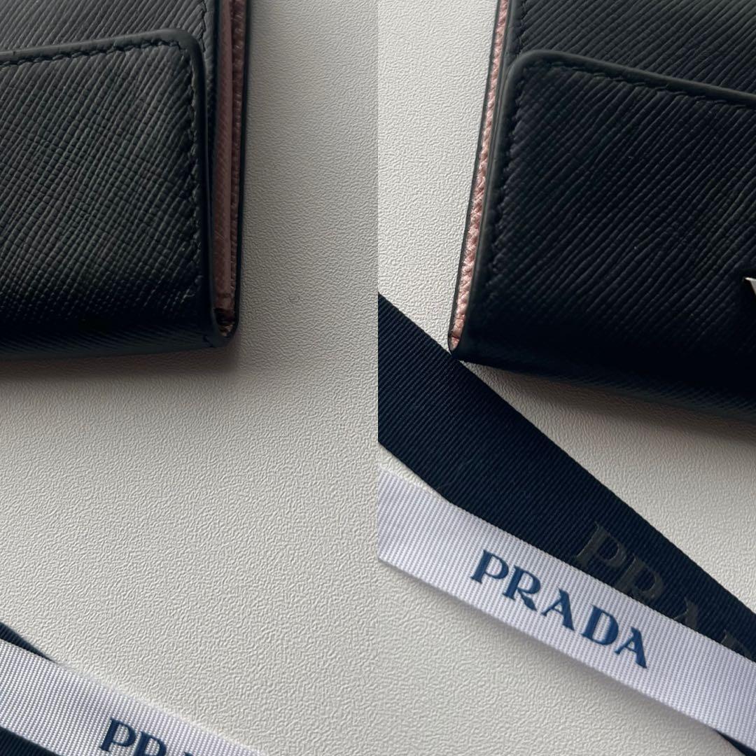 138 極上美品 PRADA プラダ カードケース 名刺入れ 財布