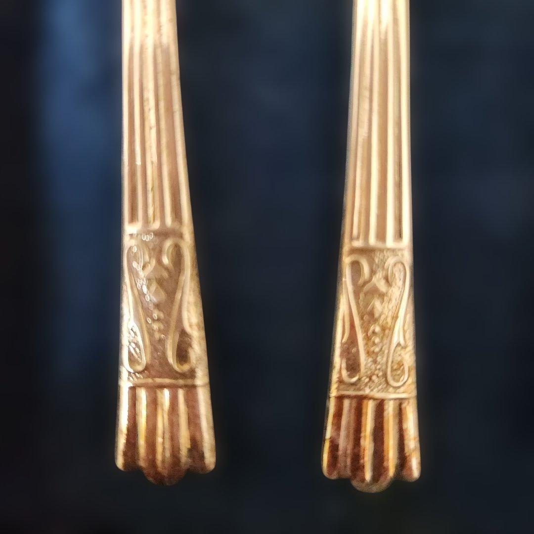 YE OMAN PLATE Epns イギリスアンティーク フォークセット