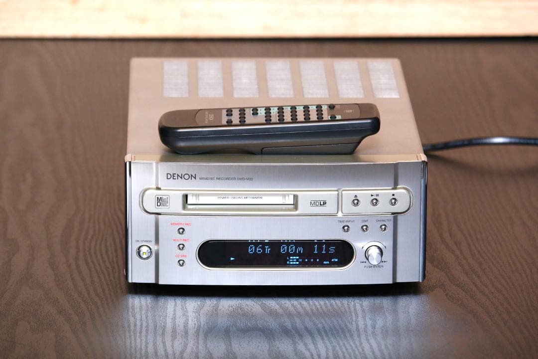 DENON DMD-M33　MDデッキ　MDプレイヤー/レコーダー　完動品
