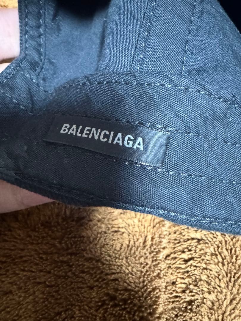 balenciaga 3B STENCIL キャップ バレンシアガ ブラック
