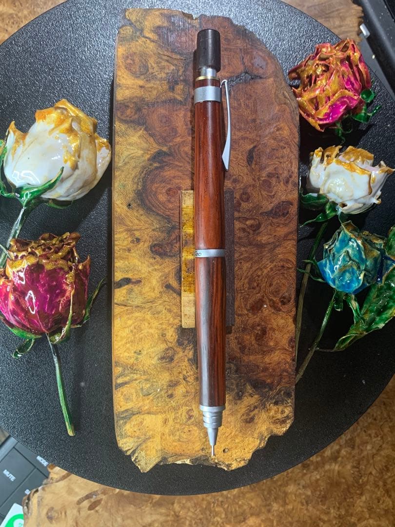 ヒヨコS20シャープペンシル0.3mm ヘッド共老紅木(金星)