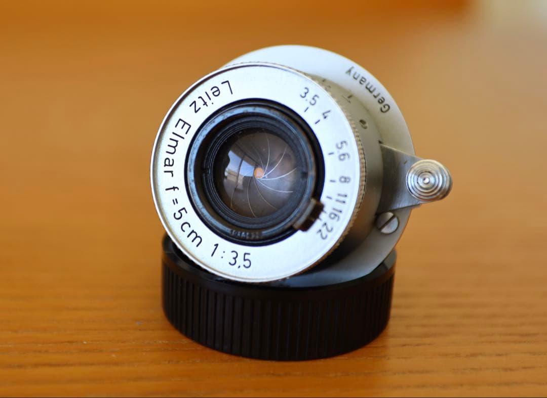 【超希少】Leica Elmer 50mm f3.5 赤エルマー　ダイヤモンド