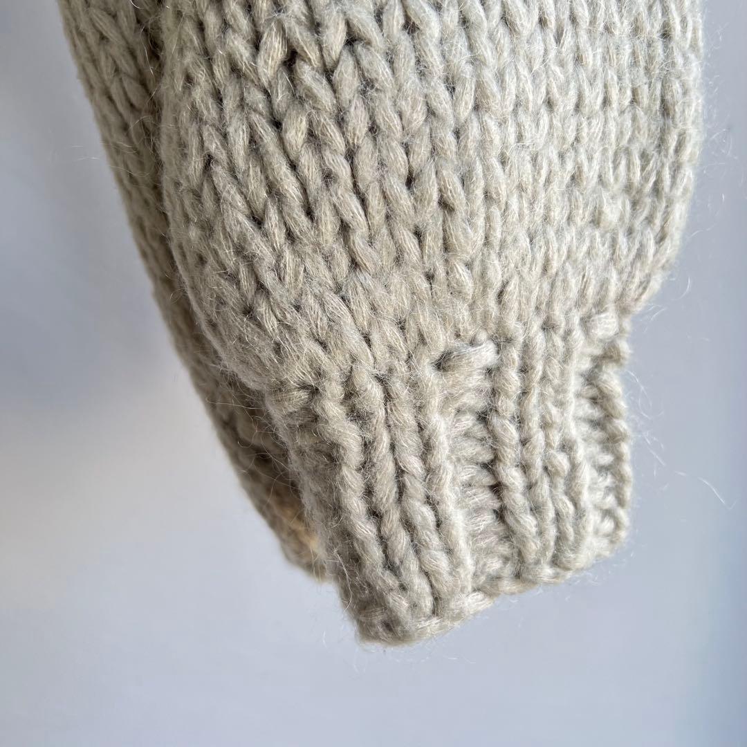 Whim Gazette オーバーサイズニットカーディガン