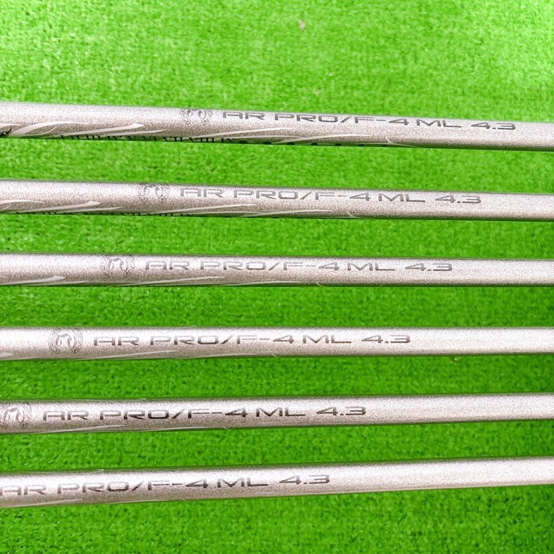 CRAZY クレイジー　CRZ-CB アイアン　6本　セット　FLEX F-4