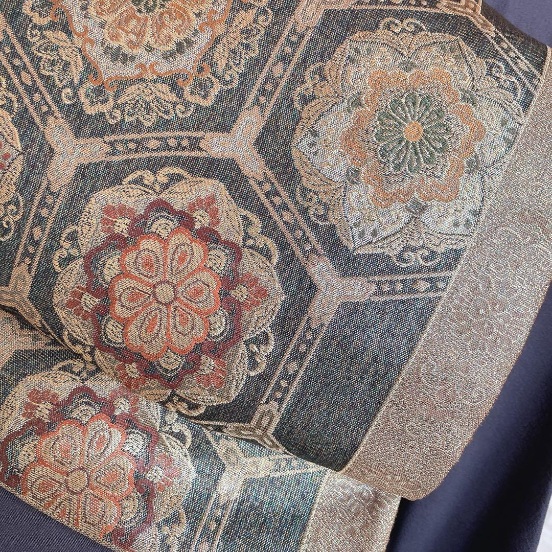 訪問着　フルセット　夜桜　艶やか　月明かり　雪輪　幻想的　P2