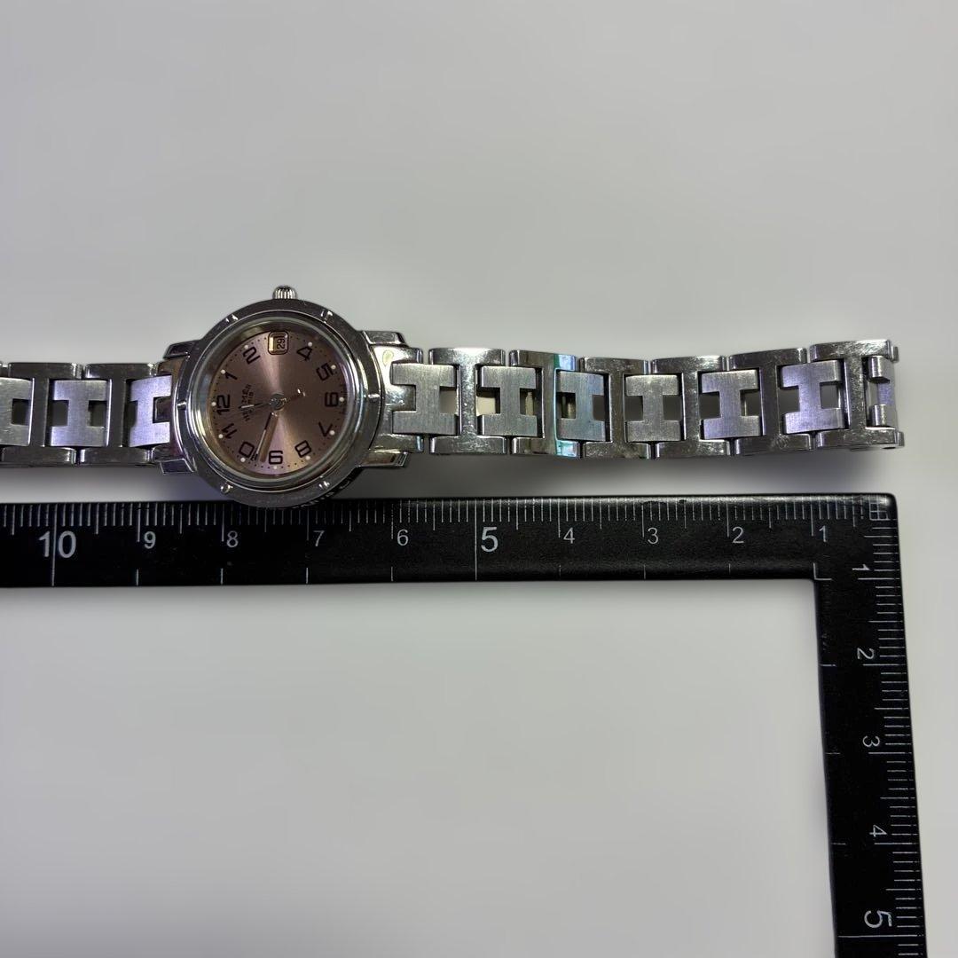 専用ページ エルメス 腕時計 クリッパー　レディース ピンクゴールド文字盤