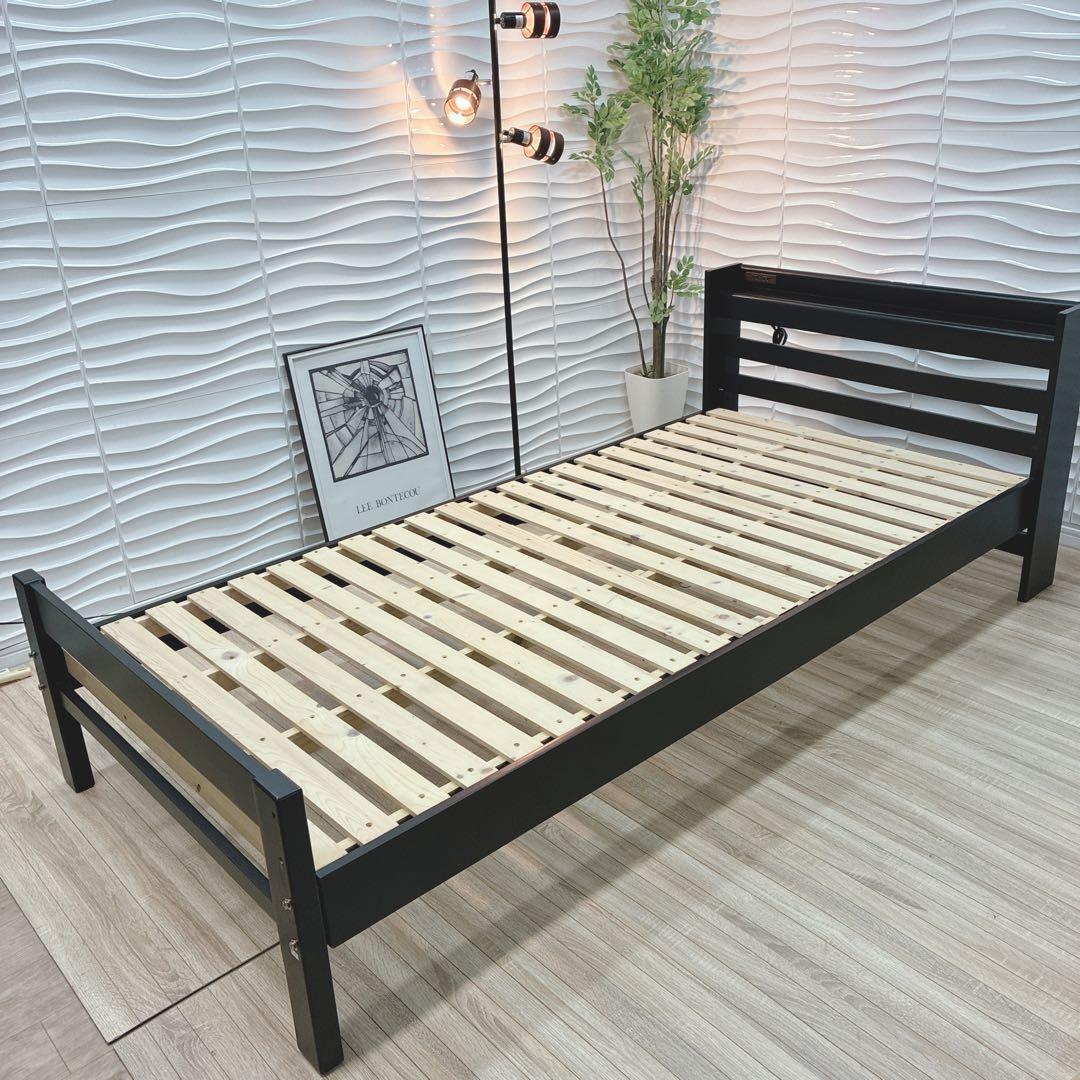 ◇大阪府全域 神戸市 配達料無料！◇すのこベッド◇ベッドフレーム◇シングル◇