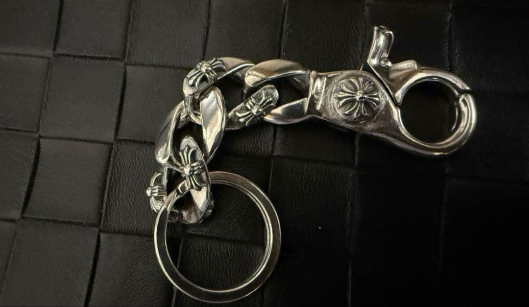 O*7様 最終値下げ！！早い者勝ち！激レアー　シルバー クロスキーリング　ノーブ