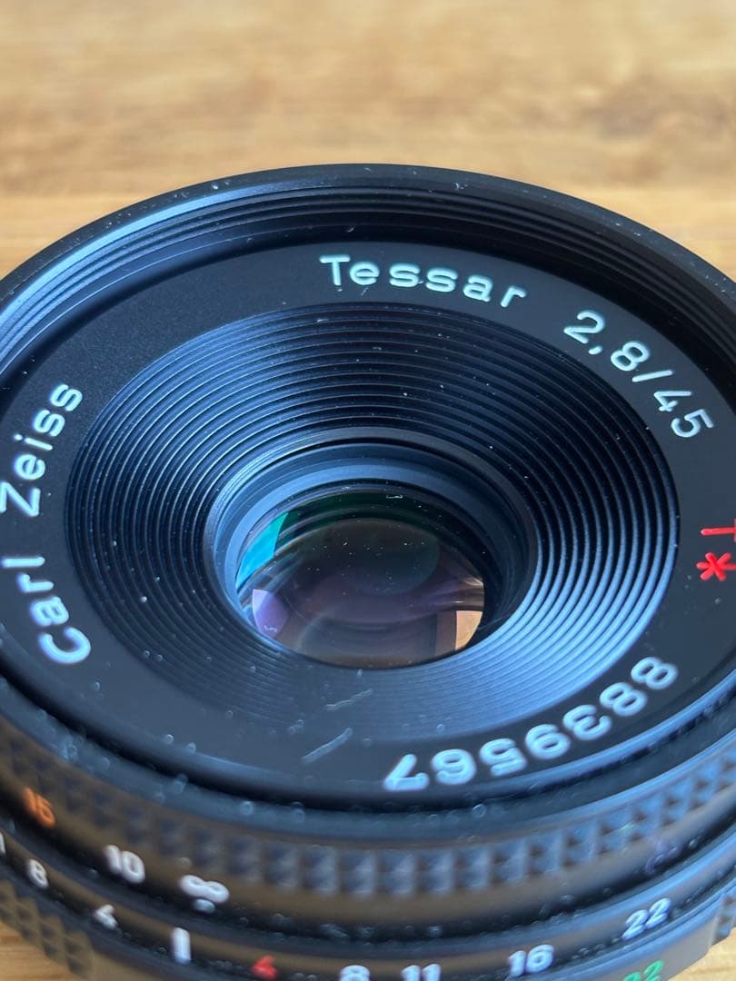 フィルムカメラ CONTAX Carl Zeiss Tessar 45mm 2.8