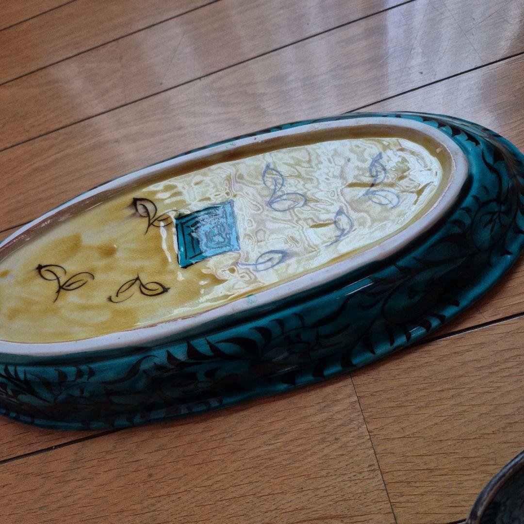 九谷焼 大皿オマケ付