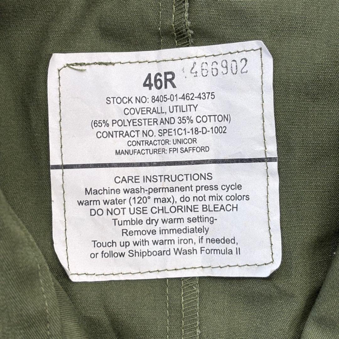 美品 アメリカ軍 空軍 エアフォース つなぎ ミリタリーツナギ 訳あり