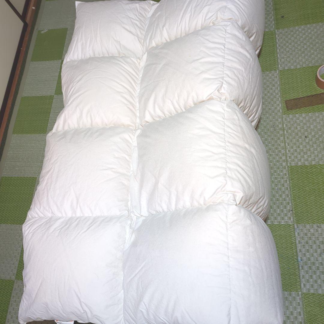 花柄羽毛掛け布団