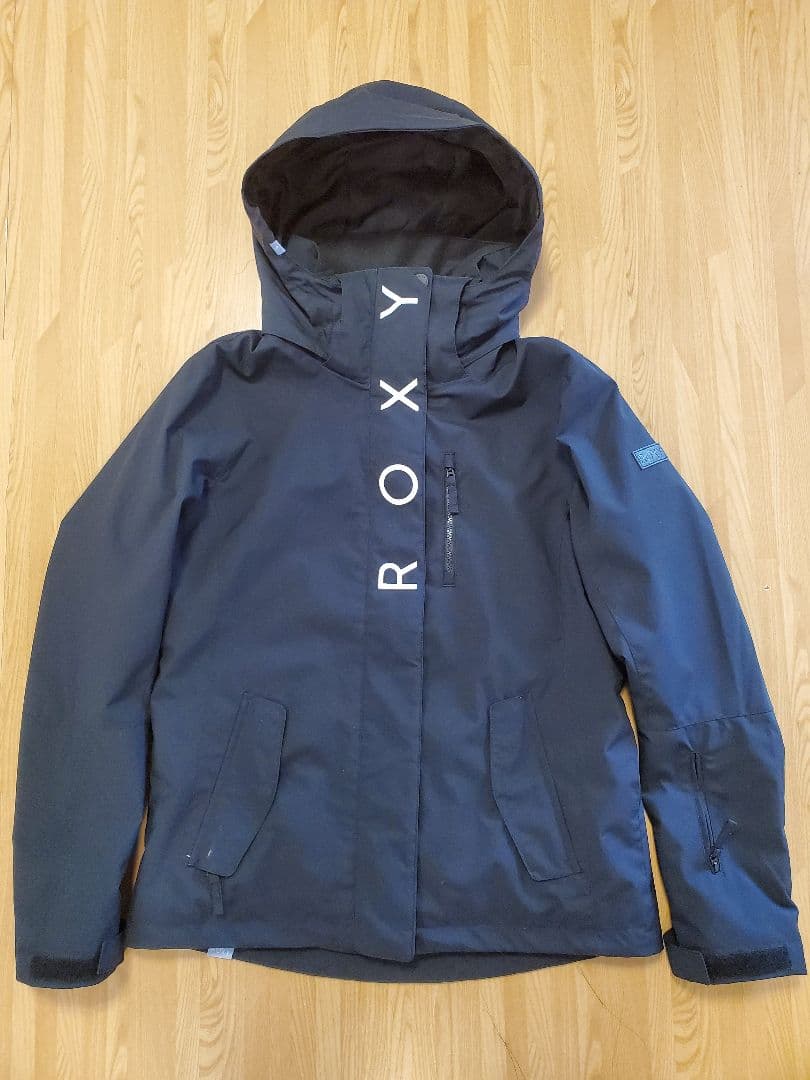 ROXY スノーボードウェア　レディース　 上下セット ブラック/ホワイト