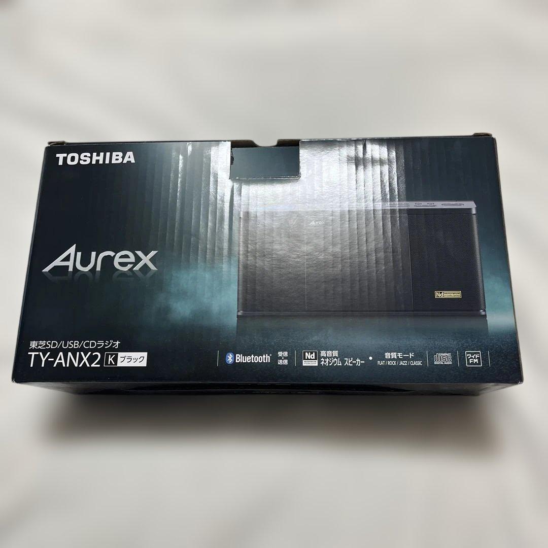 新品未使用　TOSHIBA Aurex TY-ANX2 ブラック