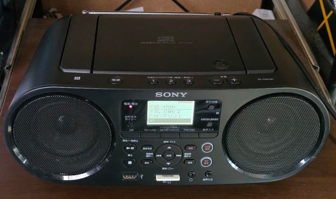 SONY ソニー ZS-RS81BT CD SD Bluetooth コンポ