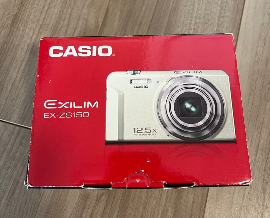 レトロ！コンパクトデジカメ　CASIO EXILIM EX-ZS150 ピンク