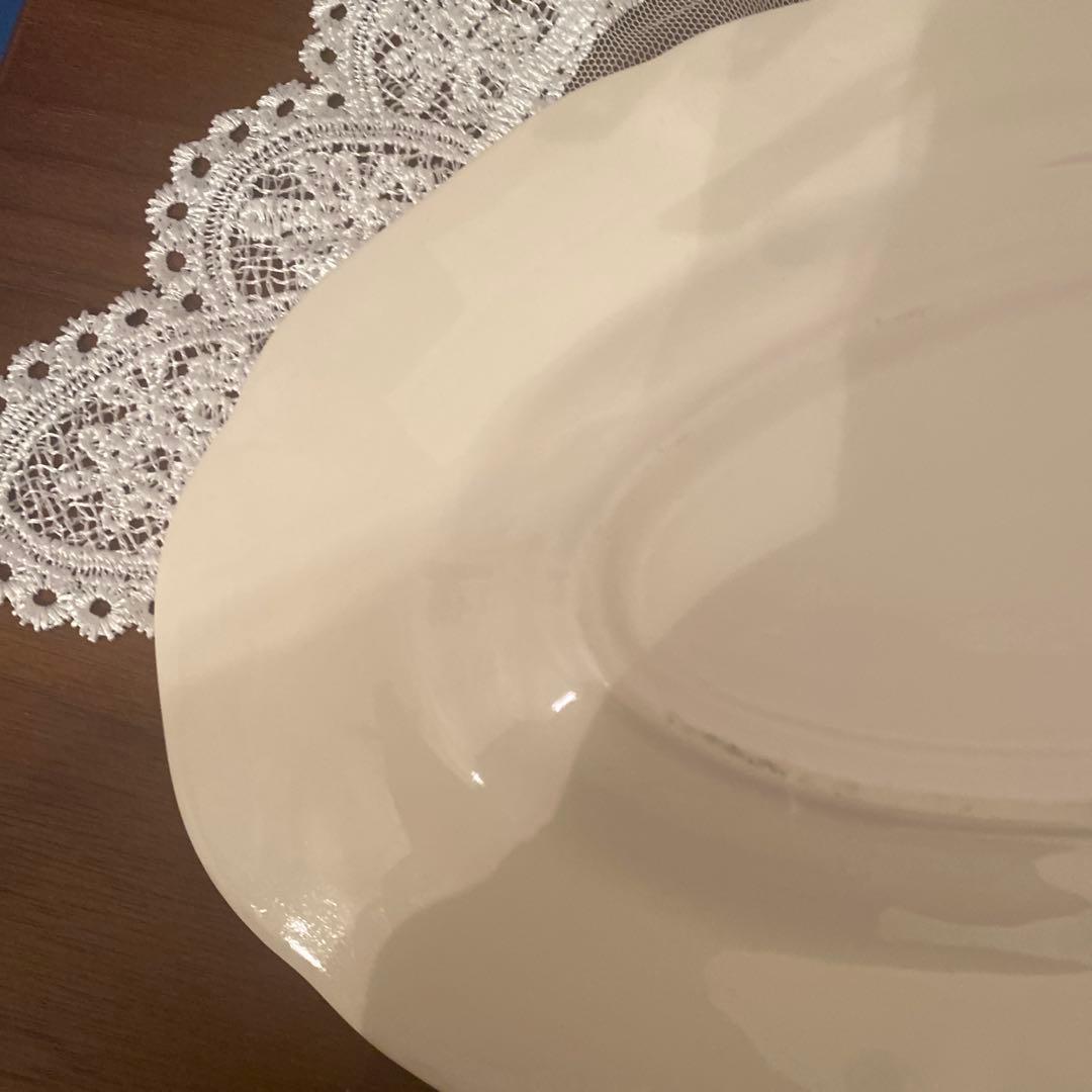 サルグミンヌ　ラヴィエ　フランス　アンティーク　花リム　蚤の市