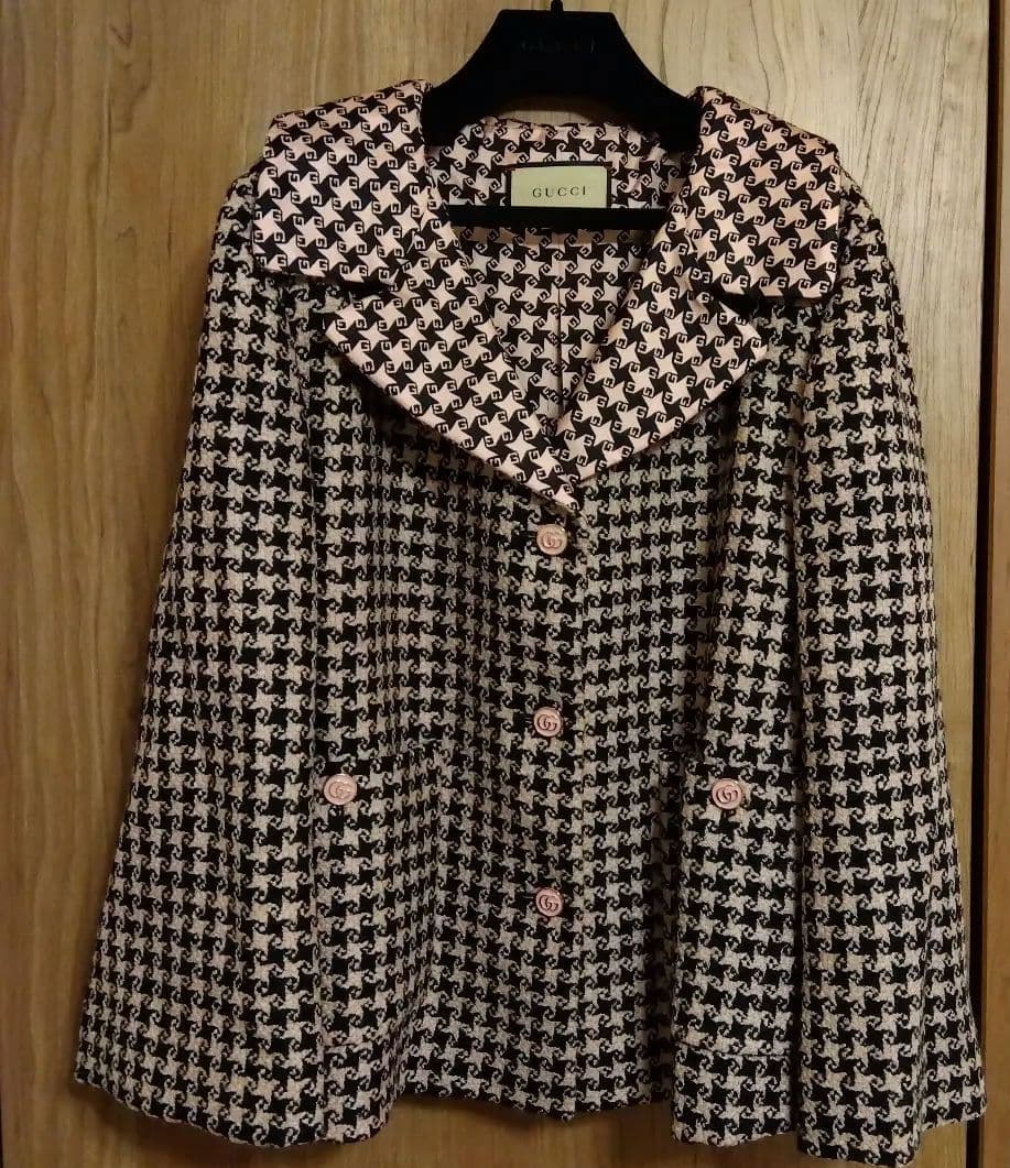 yuna_&です　　コート　ショート丈　ピンク