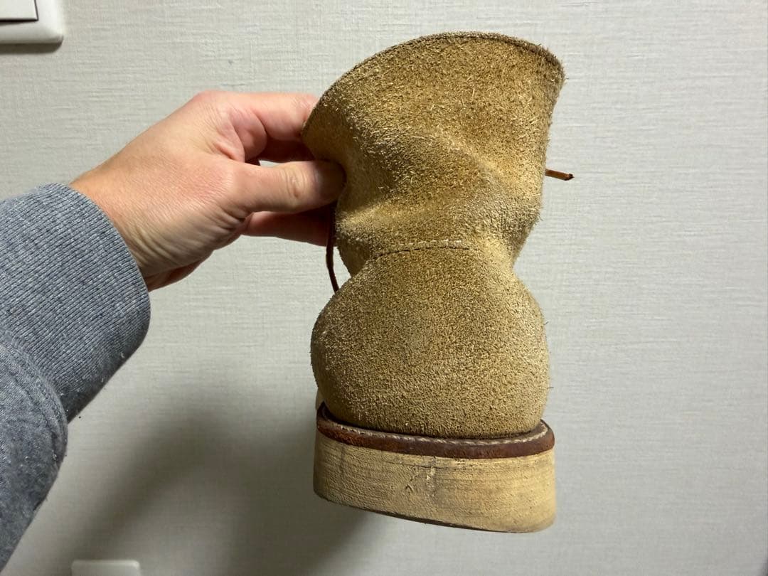 z*9様 レッドウィング 8167 スエード プレーントゥ 8E 四角犬タグ