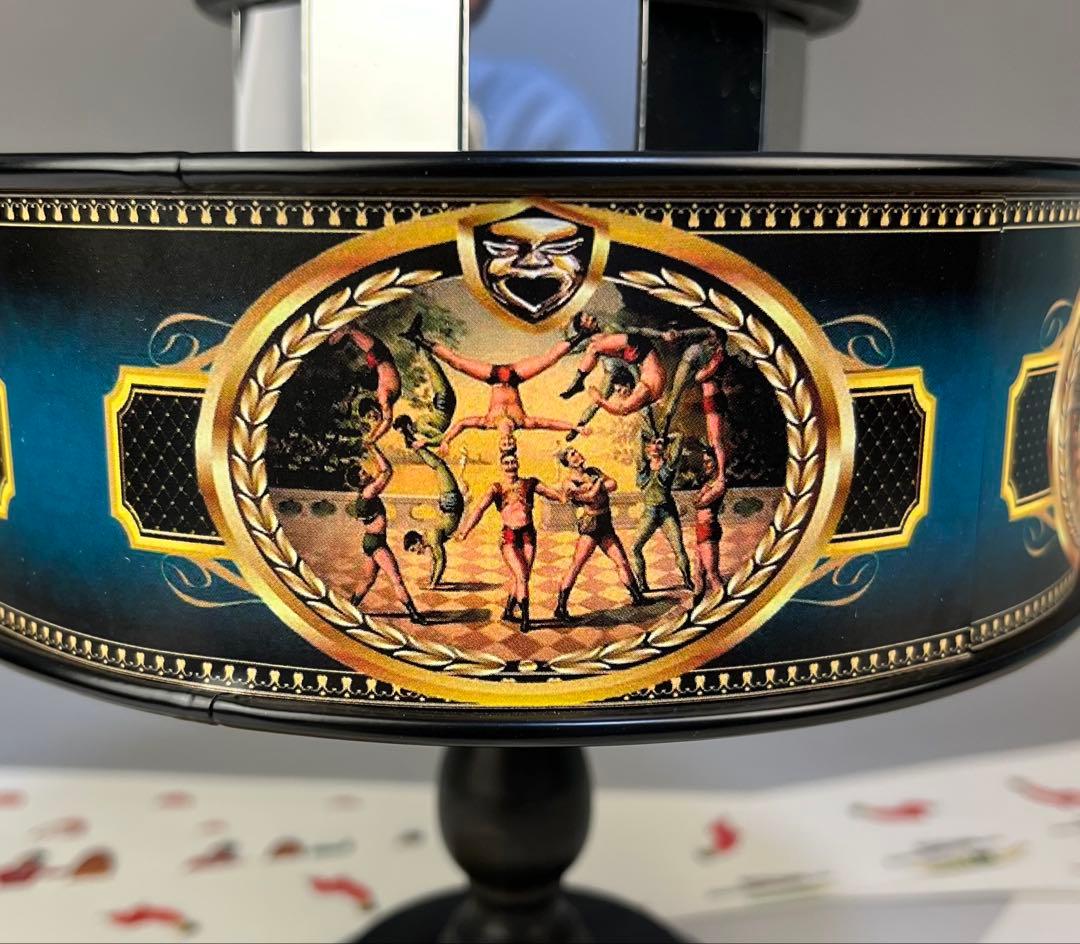 【プラキシノスコープ】回転覗き絵　オルゴール付き　レトロアンティーク　即発送可能