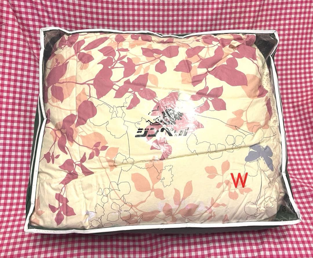 羽毛肌掛けふとん　ダブル