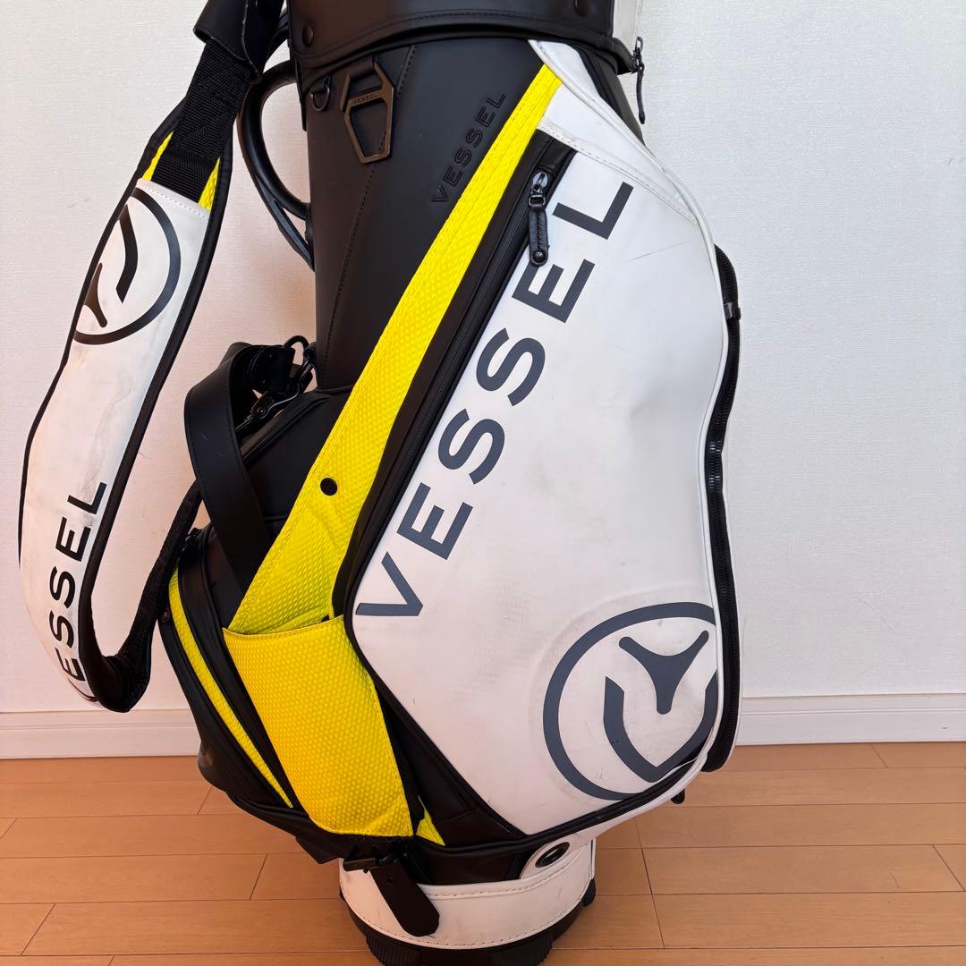 キャディバックVESSELプレミアムスタッフpremium staff鍵付き